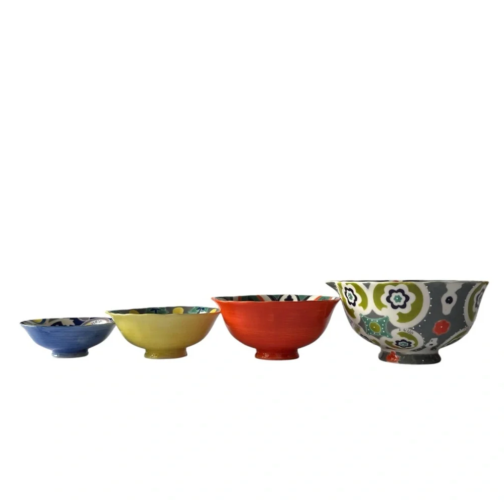 Anthropologie Nesting Ceramic Measuring Cups - Picture 4 of 11